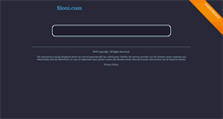 Desktop Screenshot of filoni.com